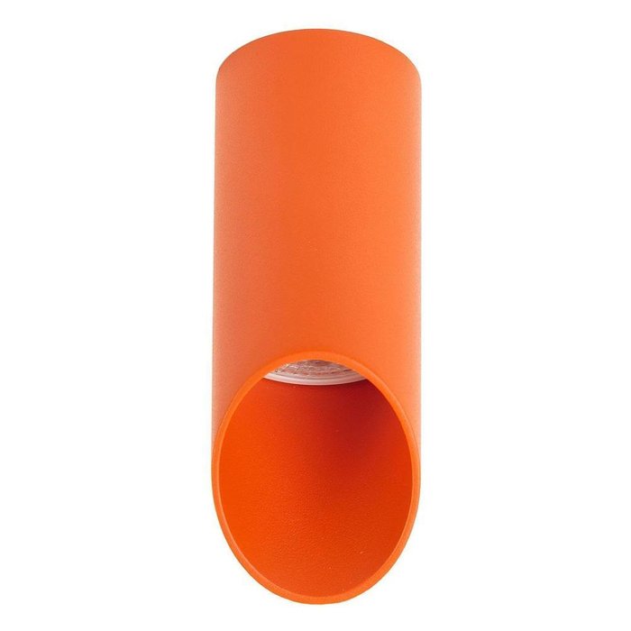 Потолочный светильник оранжевого цвета