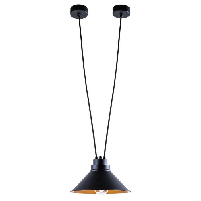 Подвесной светильник Perm черного цвета