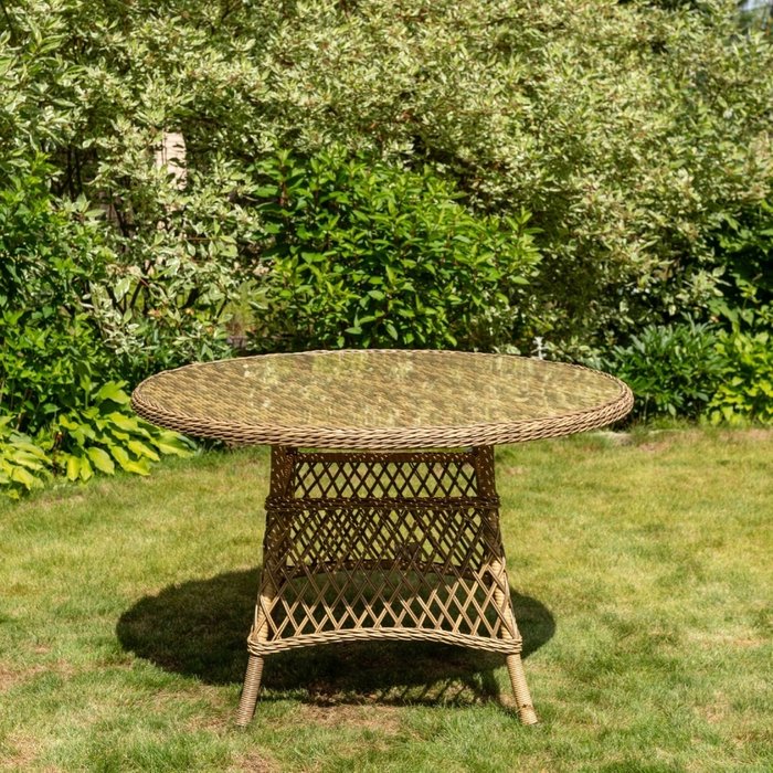Садовый стол Montreux пшеничного цвета - лучшие Садовые столы в INMYROOM