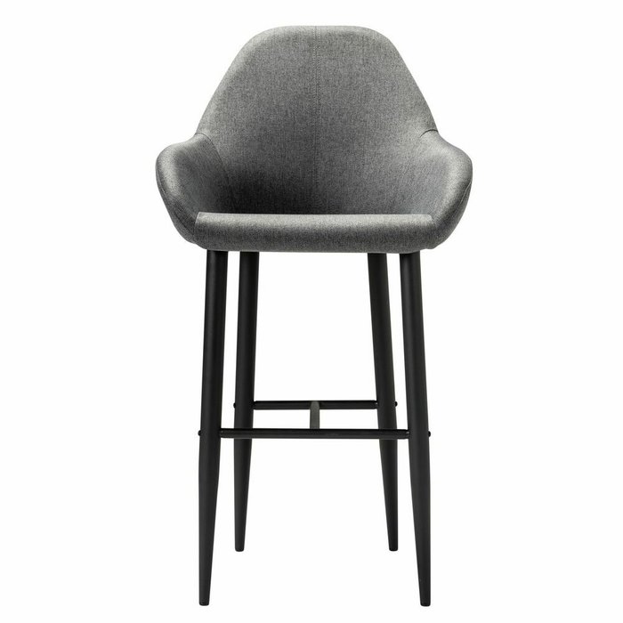 Стул барный Kent тёмно-серого цвета - купить Барные стулья по цене 11090.0