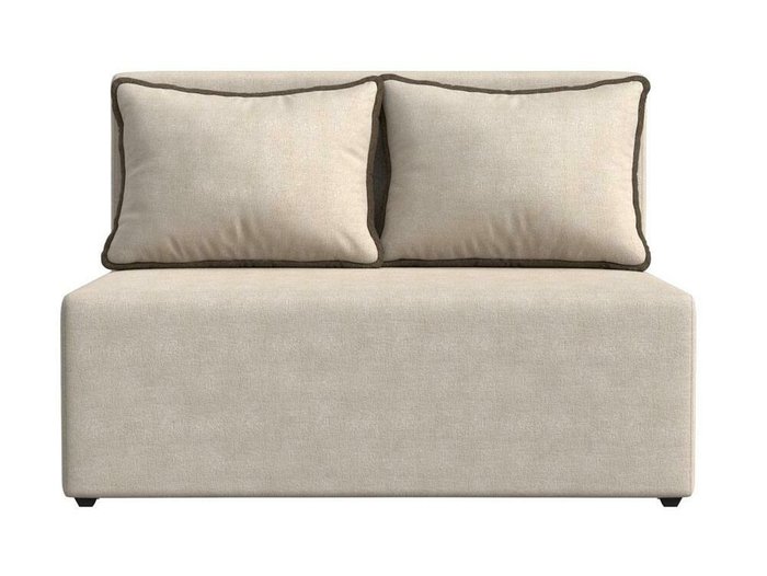 Диван-кровать Лагуна светло-бежевого цвета - купить Прямые диваны по цене 27999.0