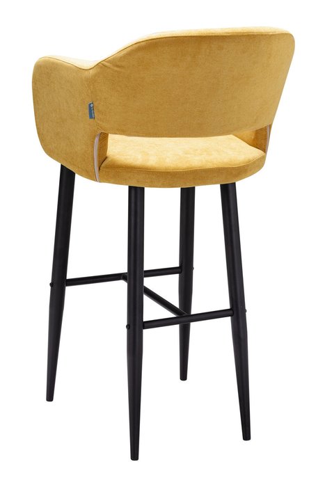Стул барный Oscar желтого цвета - лучшие Барные стулья в INMYROOM