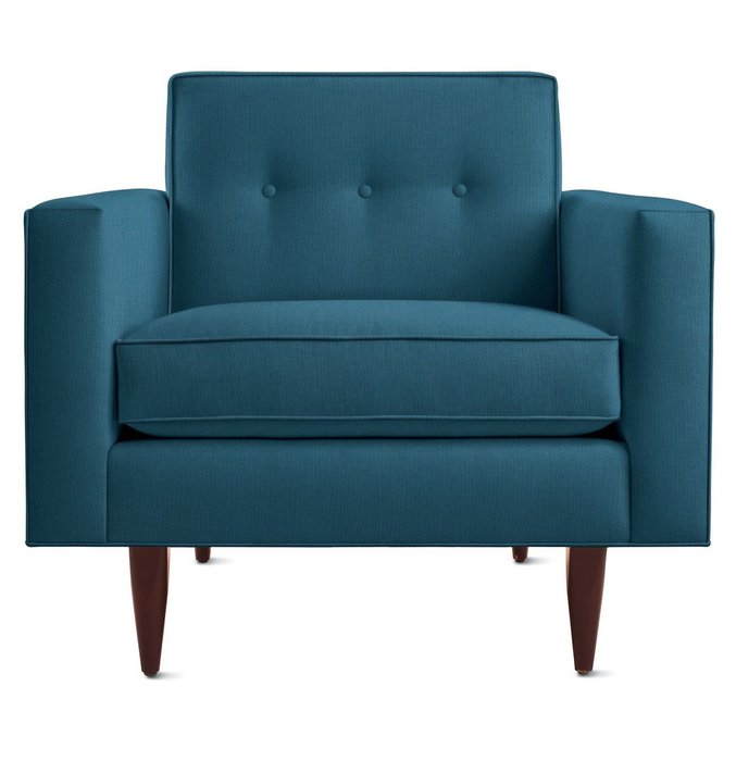 Кресло Bantam синего цвета