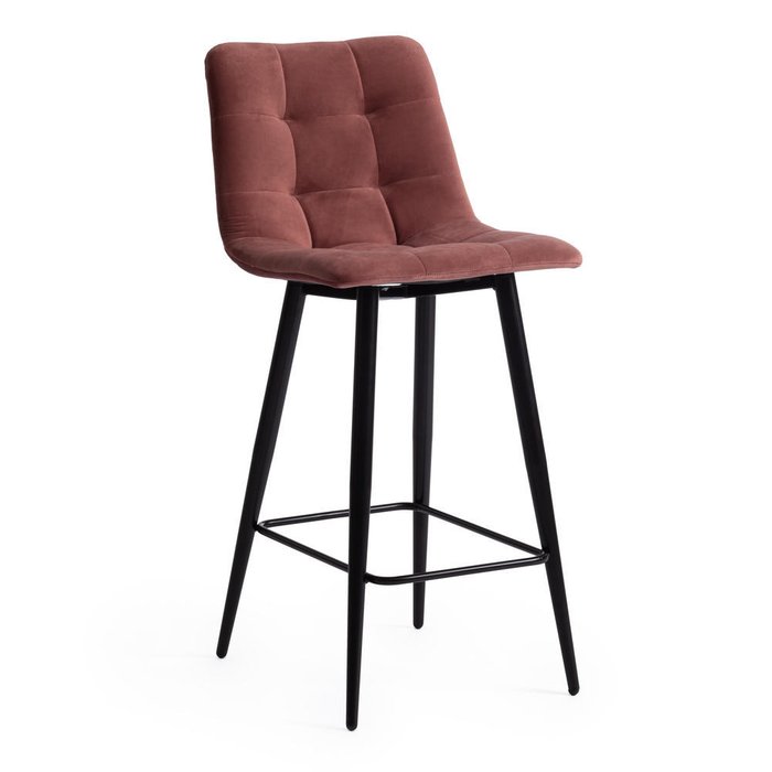 Стул полубарный Chilly кораллового цвета - купить Барные стулья по цене 12160.0