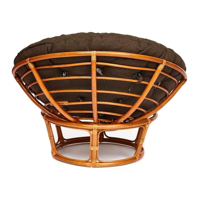 Кресло Papasan коричневого цвета - лучшие Садовые кресла в INMYROOM