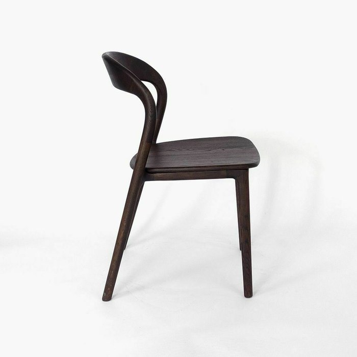 Стул Лугано темно-коричневого цвета - лучшие Обеденные стулья в INMYROOM