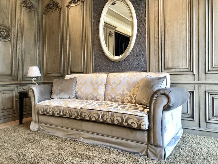 Раскладной диван Tolosa beige бежевого цвета - лучшие Прямые диваны в INMYROOM