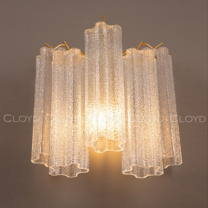 Бра Cloyd ANNO-A W1 / выс. 31 см - золото мат. - лучшие Бра и настенные светильники в INMYROOM Бра Cloyd ANNO-A W1 / выс. 31 см - золото мат. - лучшие Бра и настенные светильники в INMYROOM