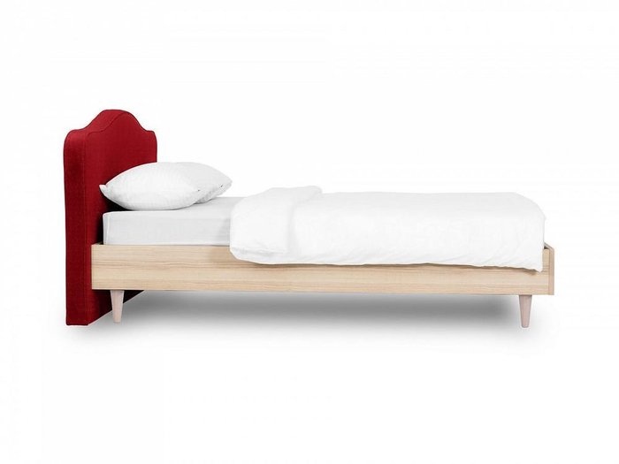Кровать Queen II Elizabeth 160х200 с изголовьем красного цвета - лучшие Кровати для спальни в INMYROOM