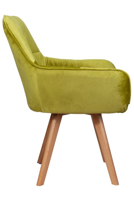 Стул Soft оливкового цвета - лучшие Интерьерные кресла в INMYROOM