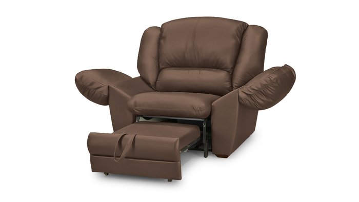 Кресло-кровать Оберон коричневого цвета - лучшие Интерьерные кресла в INMYROOM