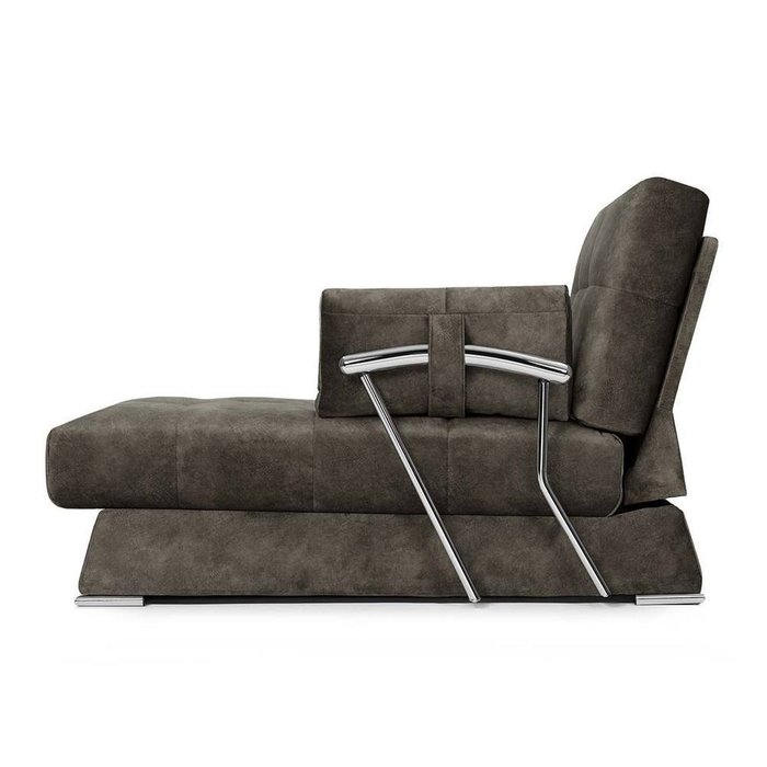 Угловой диван-кровать Дудинка Ламбре серого цвета - лучшие Угловые диваны в INMYROOM