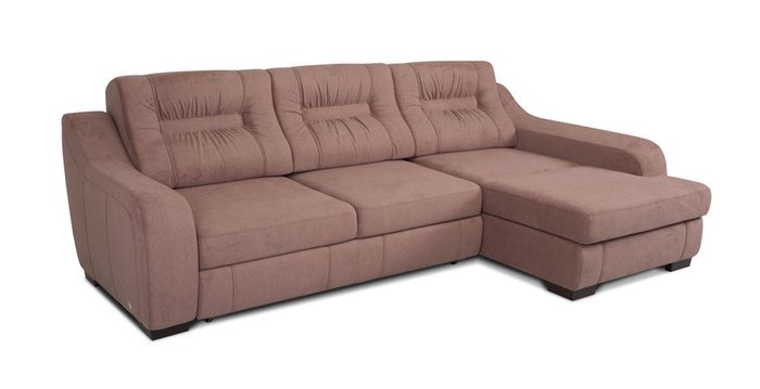 Угловой диван-кровать Ройс коричневого цвета - купить Угловые диваны по цене 124038.0