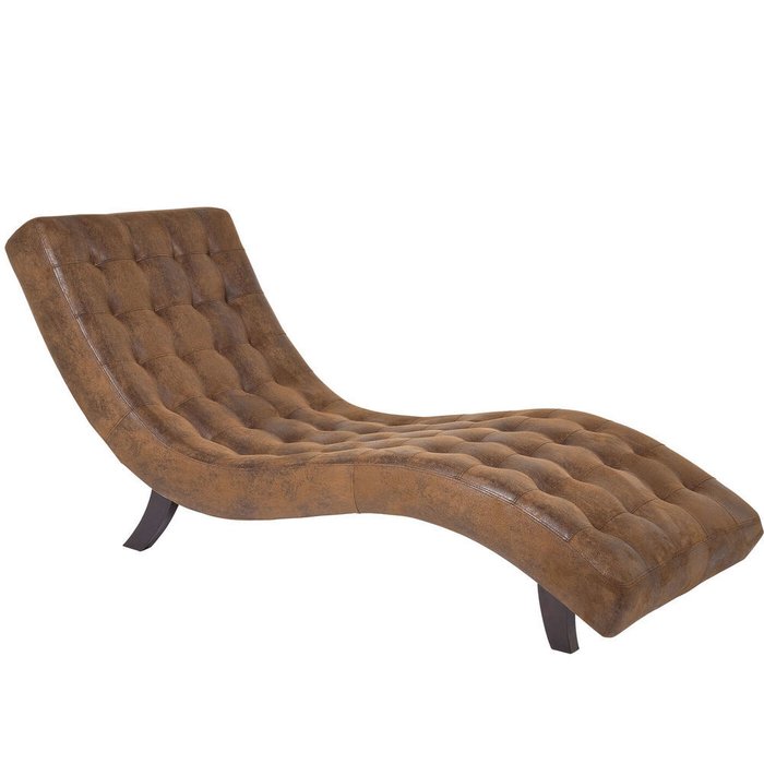 Кресло для отдыха Snake коричневого цвета