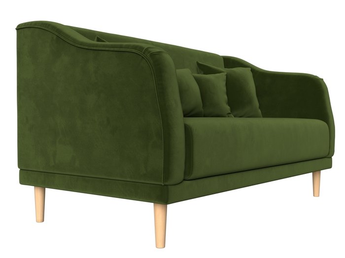 Прямой диван Киото зеленого цвета - лучшие Прямые диваны в INMYROOM