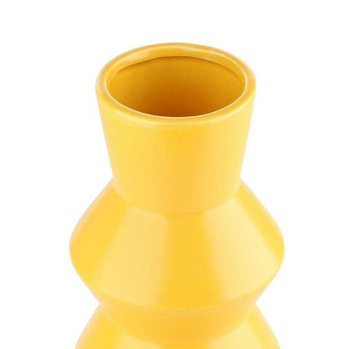 Ваза декоративная Sasebo желтого цвета - лучшие Вазы  в INMYROOM