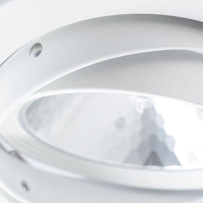 Встраиваемый светильник из металла белого цвета - лучшие Встраиваемые споты в INMYROOM