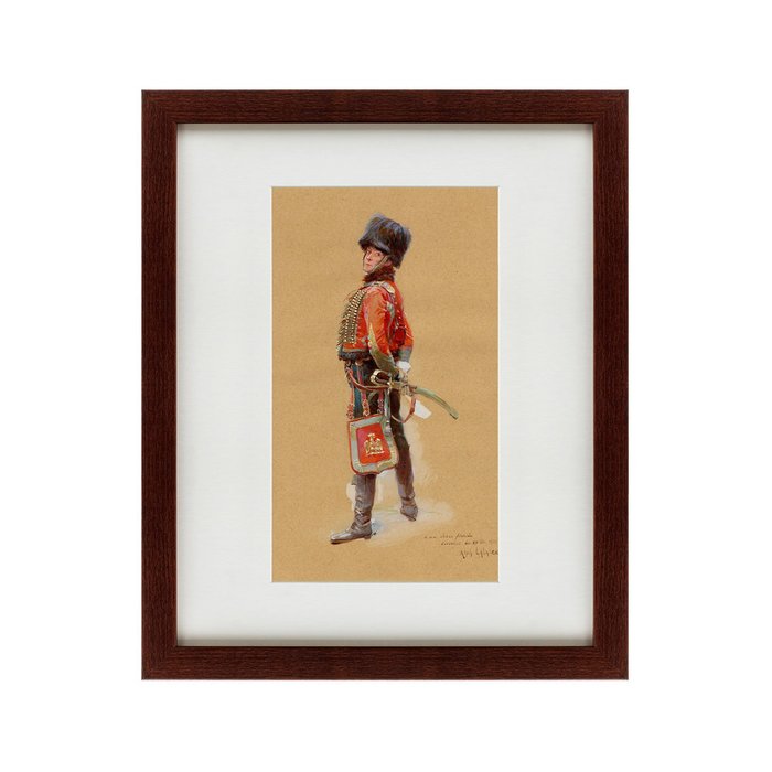 Картина Chasseurs of the Guard 1906 г. - купить Картины по цене 4990.0