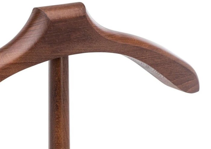 Вешалка напольная Классик цвета орех - лучшие Напольные вешалки в INMYROOM