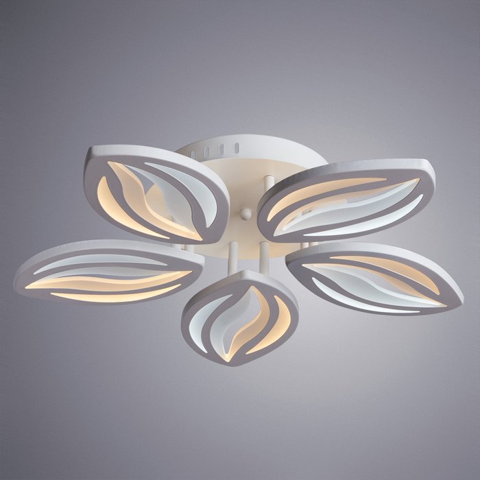 Потолочная светодиодная люстра  Daisy белого цвета - купить Потолочные люстры по цене 7490.0