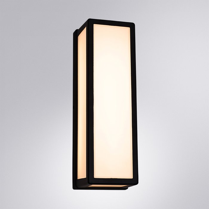 Уличный настенный светильник Arte Lamp ALPHARD A8526AL-2BK - купить Настенные уличные светильники по цене 4690.0