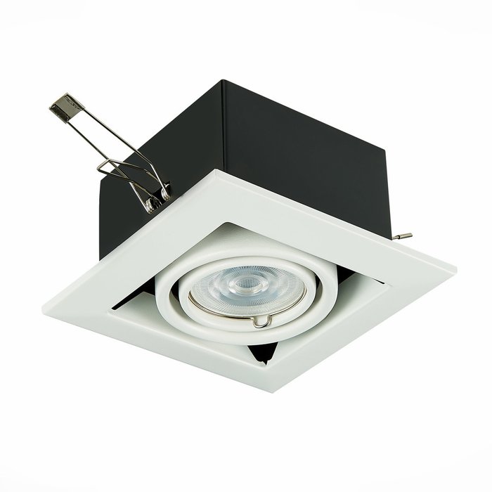 Встраиваемый светильник Hemi белого цвета - купить Встраиваемые споты по цене 990.0
