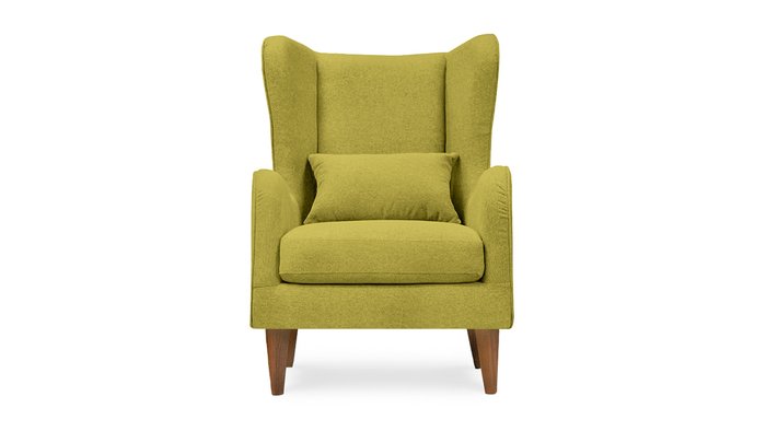 Кресло Манчестер горчичного цвета - лучшие Интерьерные кресла в INMYROOM