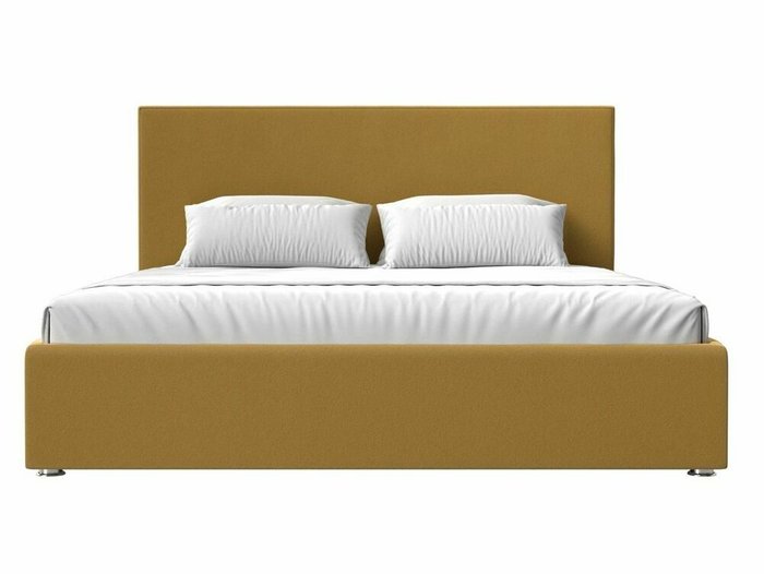Кровать Кариба 180х200 желтого цвета с подъемным механизмом - купить Кровати для спальни по цене 75999.0