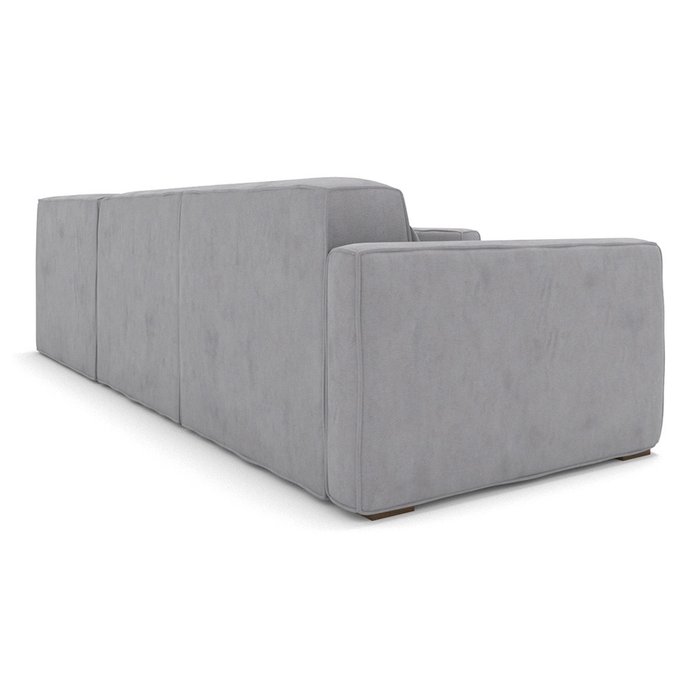 Модульный угловой диван Cubus серого цвета - лучшие Угловые диваны в INMYROOM