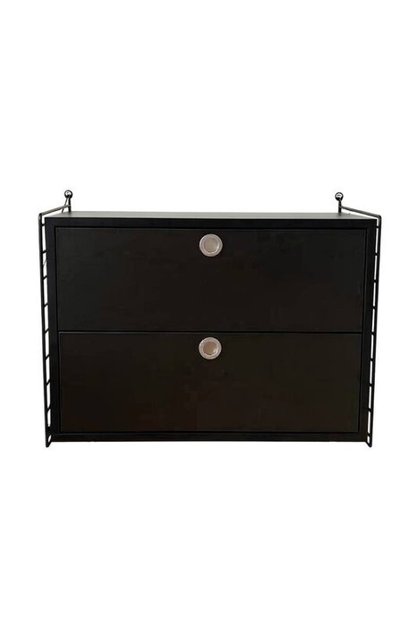 Прикроватная тумба черного цвета Прикроватная тумба черного цвета