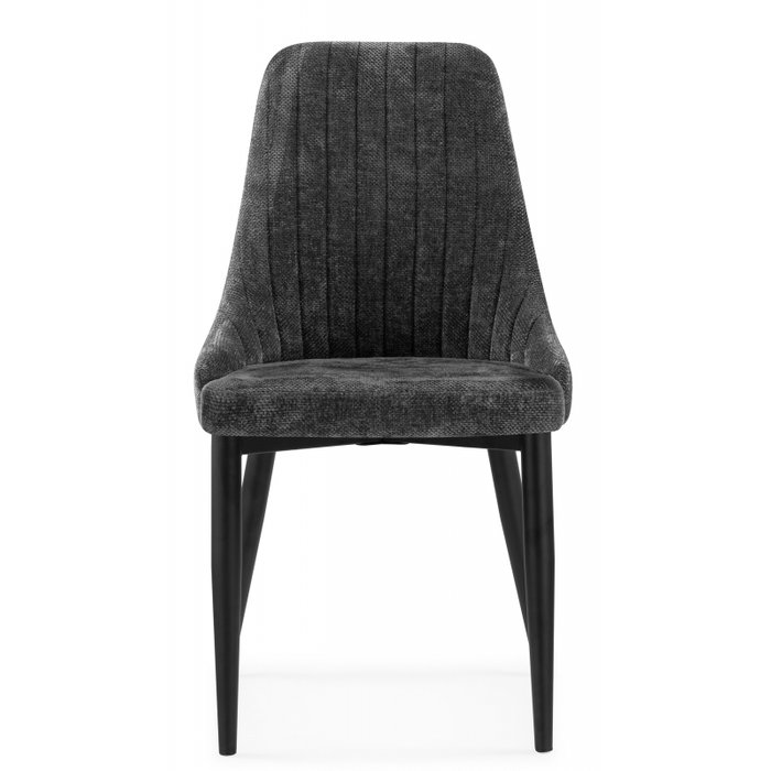 Обеденный стул Kora темно-серого цвета - купить Обеденные стулья по цене 6600.0