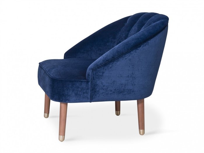 Кресло Clouds синего цвета - лучшие Интерьерные кресла в INMYROOM
