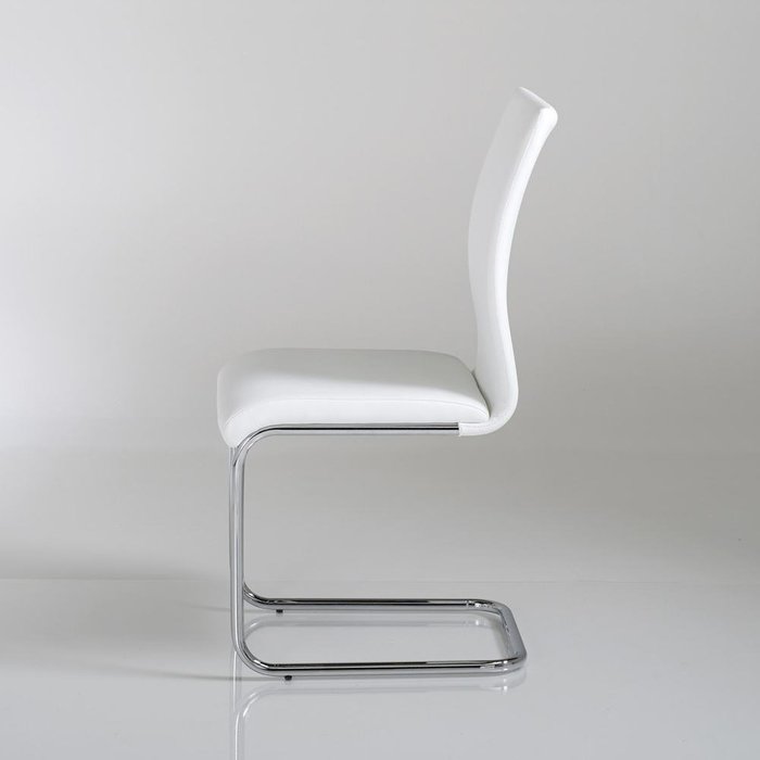 Комплект из двух стульев Newark белого цвета - купить Обеденные стулья по цене 18091.0