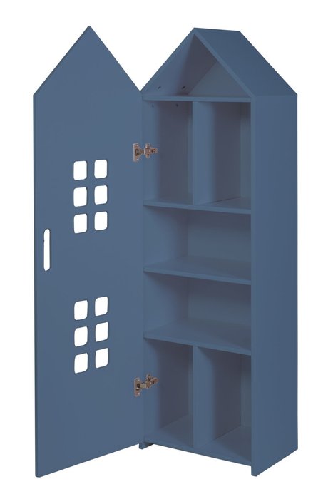 Шкаф-домик City2 цвета яхтмен - лучшие Детские шкафы в INMYROOM