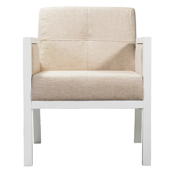 Кресло Arisa бежевого цвета - купить Интерьерные кресла по цене 17900.0