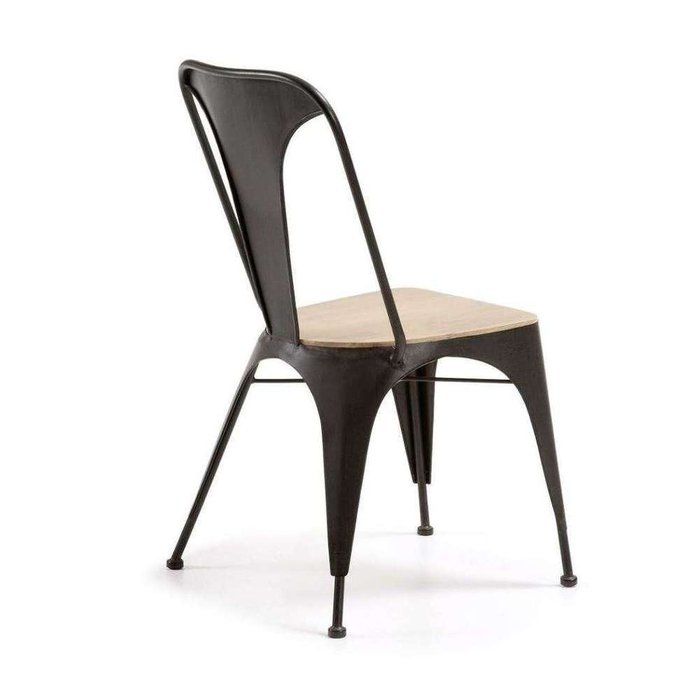 Стул Julia Grup VITA с деревянным сидением из акации - лучшие Обеденные стулья в INMYROOM