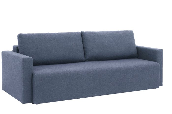 Диван-кровать Kansas синего цвета - купить Прямые диваны по цене 49900.0