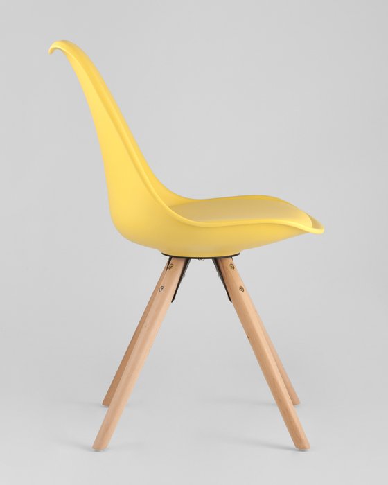 Стул Арианда желтого цвета - лучшие Обеденные стулья в INMYROOM