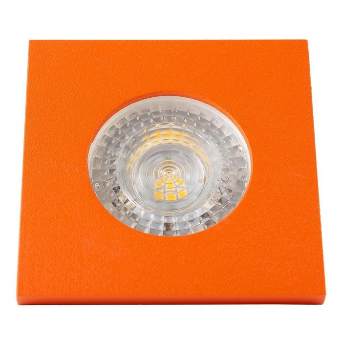 Встраиваемый светильник оранжевого цвета - купить Встраиваемые споты по цене 1163.0