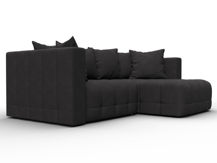 Угловой диван-кровать Лига-052 темно-коричневого цвета (замша) - лучшие Угловые диваны в INMYROOM Угловой диван-кровать Лига-052 темно-коричневого цвета (замша) - лучшие Угловые диваны в INMYROOM