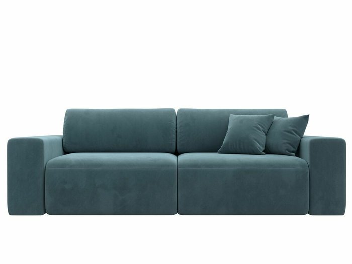 Диван-кровать Лига 036 Классик темно-бирюзового цвета - купить Прямые диваны по цене 71999.0
