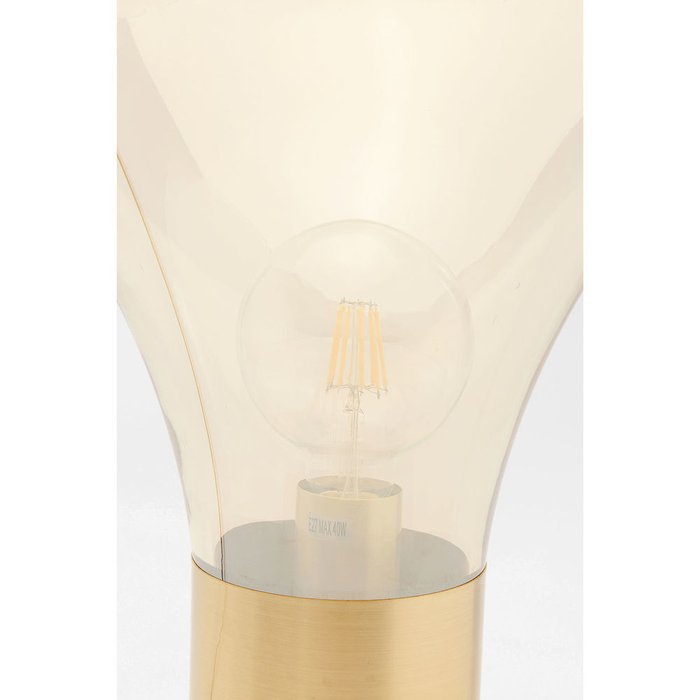 Лампа настольная Pear золотого цвета - лучшие Настольные лампы в INMYROOM