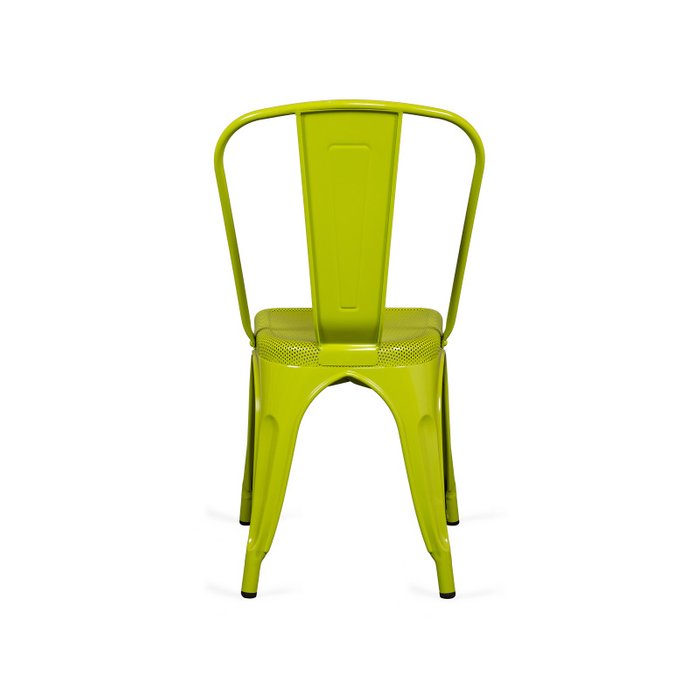 Стул Tolix Marais P лимонного цвета - лучшие Обеденные стулья в INMYROOM