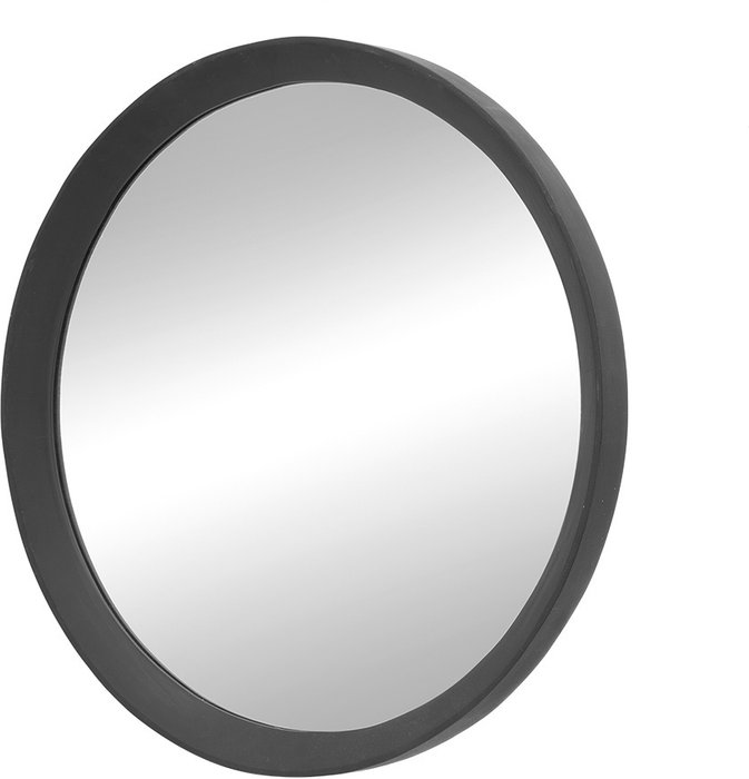 Зеркало настенное в раме черного цвета - купить Настенные зеркала по цене 11016.0
