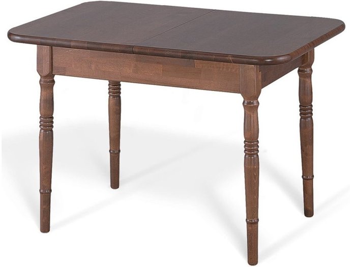Стол раздвижной Визави темно-коричневого цвета - купить Обеденные столы по цене 31740.0