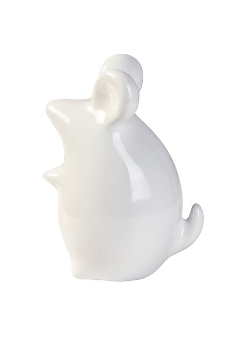Статуэтка Мышь белого цвета - купить Фигуры и статуэтки по цене 2600.0