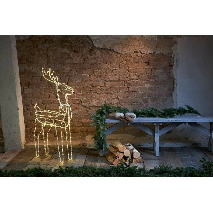 Светодиодный светильник Tuby Deer белого цвета - купить Новогоднее освещение по цене 17690.0