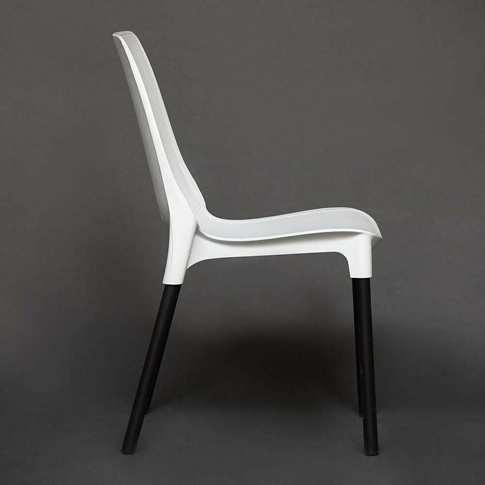 Стул Genius белого цвета - лучшие Обеденные стулья в INMYROOM