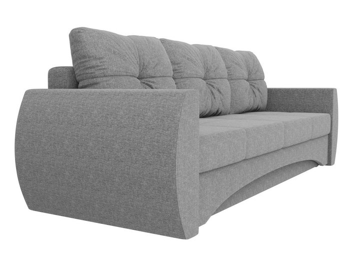 Прямой диван-кровать Сатурн серого цвета - лучшие Прямые диваны в INMYROOM