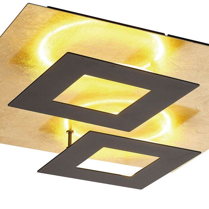 Светильник потолочный Dalia золотого цвета - лучшие Потолочные светильники в INMYROOM